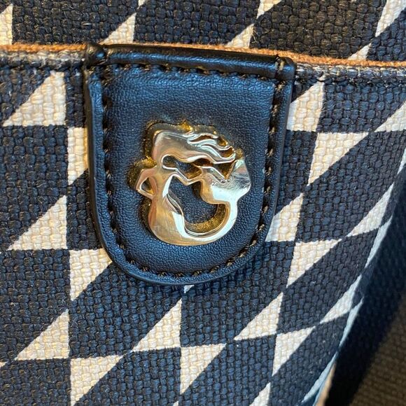 Spartina 449 Stylish Black and White Geometric‎ Women's Bag - Picture 2 of 10